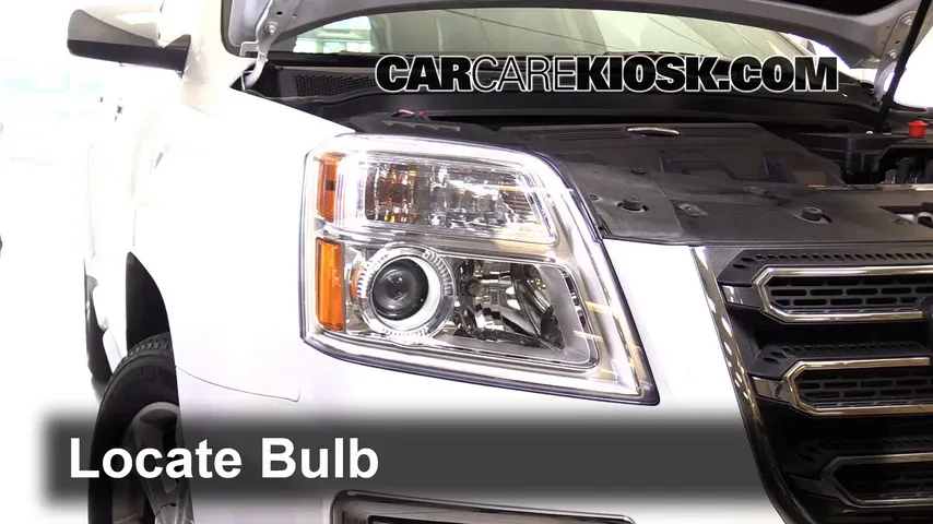 2016 GMC Terrain SLT 3.6L V6 FlexFuel Lights Headlight (replace bulb)